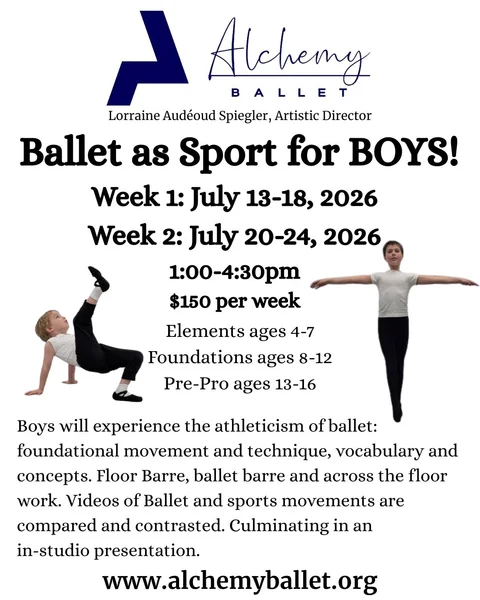 Sports Ballet: Ballet as Sport for Boys for kids in 590 Herndon Parkway, Ste. 140 Herndon, VA 20170.