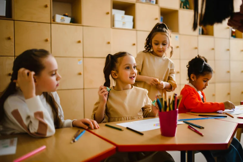 Academic K3 + K4 Preschool Program for kids in 6401 Missionary Lane, Fairfax Station, VA 22039.