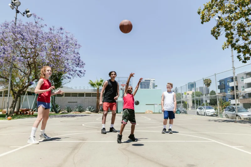 Sports Basketball Workouts for kids in 2200 N George Mason Dr..